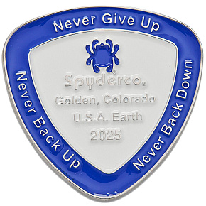 Spyderco Military & Law Enforcement Coin 2025