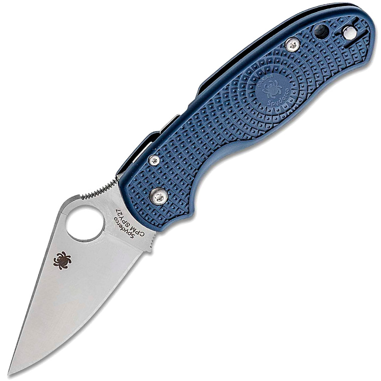 Spyderco Para 3 Blue FRN CPM SPY27 Sprint Run