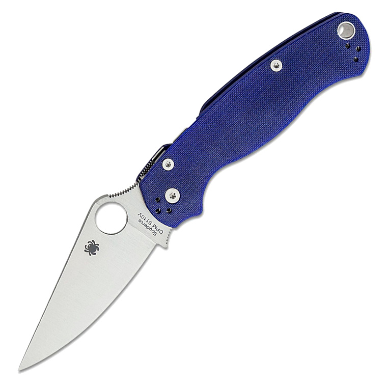Spyderco Paramilitary 2 S110V Dark Blue G-10