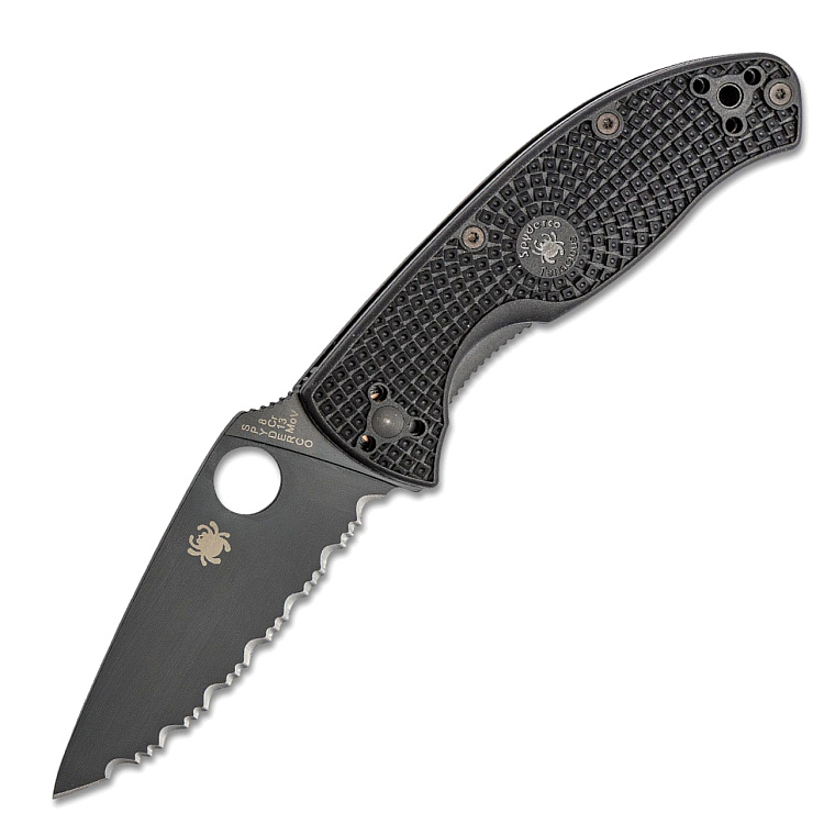 Spyderco Tenacious FRN Serr. Black