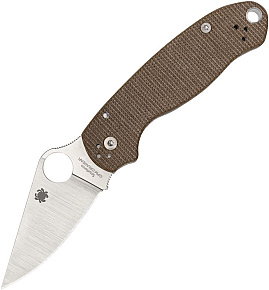 Spyderco Para 3 Micarta/Cru-Wear C223MPCW
