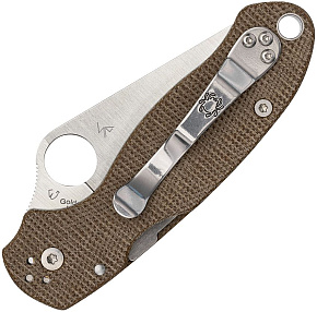 Spyderco Para 3 Micarta/Cru-Wear C223MPCW