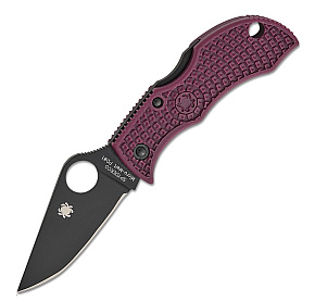 Spyderco Manbug Burgundy Sprint Run