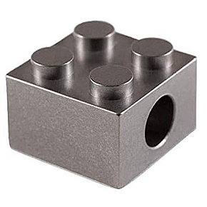 T-Brick Titanium Lanyard Bead