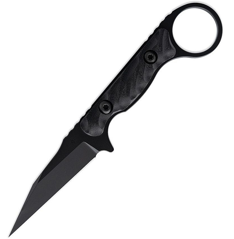 Toor Knives Jank Shank Wharncliffe SOCOM Black