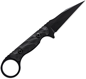 Toor Knives Jank Shank Wharncliffe SOCOM Black