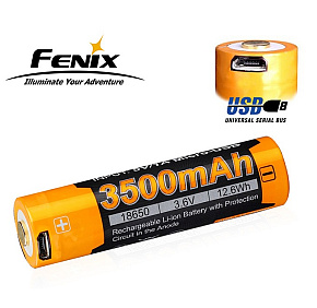 Fenix 18650 3500 mAh Dobíjecí USB ARB-L18-3500U