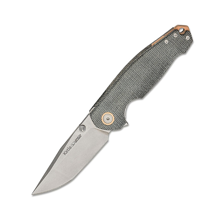Viper Katla M390 Stonewash Canvas Micarta Cuprum