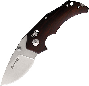 Willumsen Red E Stonewash Rosewood Handle