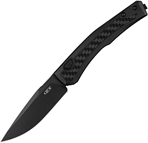 Zero Tolerance 0556BLK Auto Black Titanium/CF Handle MagnaCut
