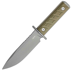 Zero Tolerance 0006 Fixed Blade Olive G10 Handle