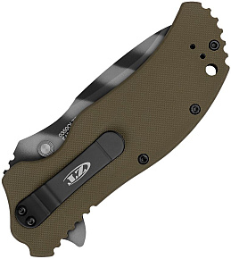 Zero Tolerance  0350OLTS Olive Handle Tiger Stripes Magnacut Blade