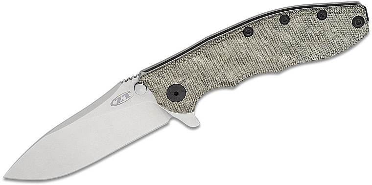 Zero Tolerance 0562MIC Hinderer Slicer Magnacut Blade and Micarta SprintRun