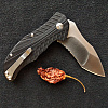 Brous Blades The Serrated R Flipper Satin Limited Edition
