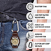 Dakota Brown Leather Field Clip Watch
