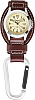 Dakota Brown Leather Field Clip Watch