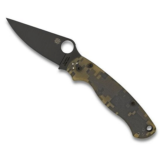 Spyderco ParaMilitary 2 Black and Camo