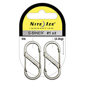 Nite Ize S-Biner #1 Silver