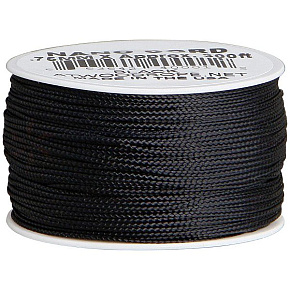 Nano Cord 0.75 mm Black - cívka 90m