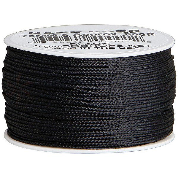 Nano Cord 0.75 mm Black - cívka 90m