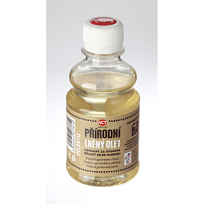 Lněný olej 180ml pro ošetření dřeva