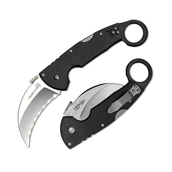 Cold Steel Tiger Claw Serrated Edge 22KFS