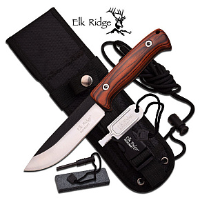 Elk Ridge Fixed Blade Brown