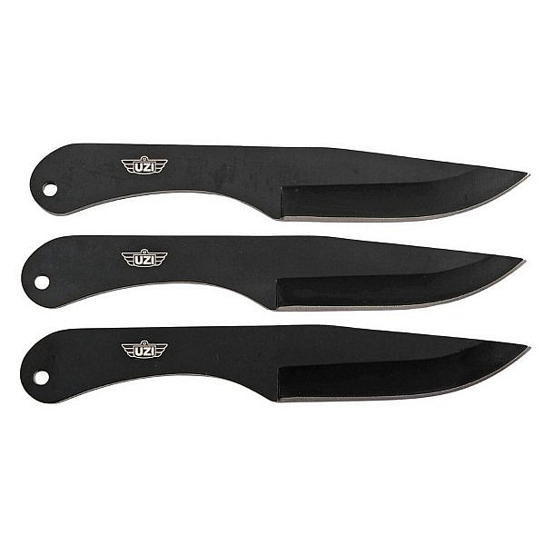 UZI Throwing Knives Black