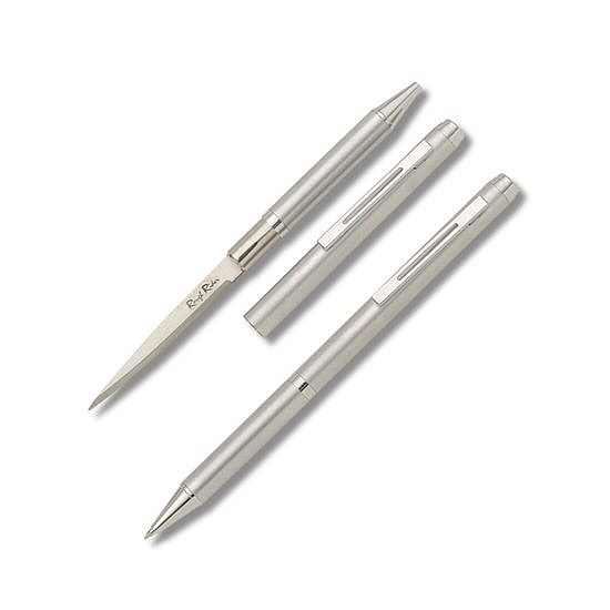 Rough Rider Ink Pen Knife Silver