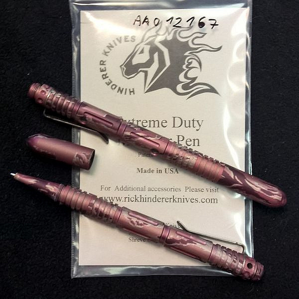 Rick Hinderer Extreme Duty Modular Pen Pink Camo