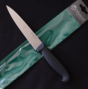 Maserin Univerzální Kuchyňský Nůž s Polymerovou Rukojetí 16cm Čepel