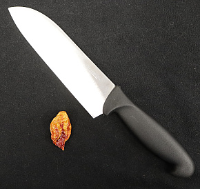 Maserin santoku s polymerovou rukojetí, 18cm čepel