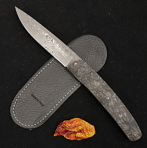Maserin Gourmet Folder Damascus/Carbon