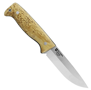 Peltonen Knives M07 Full Tang Curly Birch Kydex Sheath