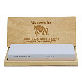 Pride Abrasive Inc. Water Stone 6000/10000 Grit Wood Box