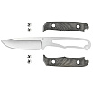 Chris Reeve Knives Backpacker Drop Point Canvas Micarta Black