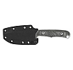 Chris Reeve Knives Backpacker Drop Point Canvas Micarta Black