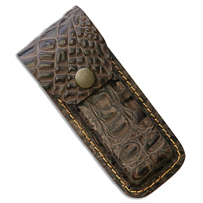 Leather Belt Sheat Crocodile Big