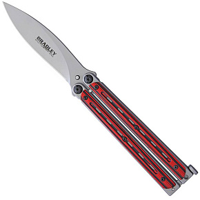 Bradley Kimura Red/Black G-10 Butterfly