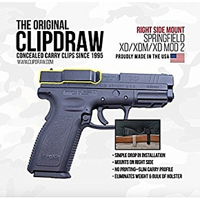 Clip Draw Springfield XD, XDM, XD MOD2