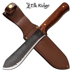 Elk Ridge ER-200-12L Fixed Knife Wood Handle