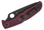 Spyderco Endura 4 Burgundy Sprint Run