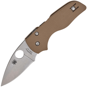 Spyderco Lil Native Brown CPM-15V Sprint Run