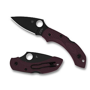 Spyderco Dragonfly 2 Burgundy Sprint Run