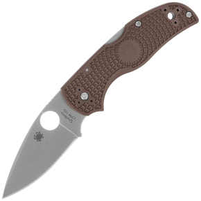 Spyderco Native 5 Brown FRN CPM-15V Sprint Run
