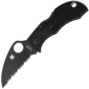 Spyderco Manbug Black Wharncliffe VG-10