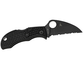 Spyderco Manbug Black Wharncliffe VG-10