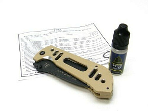 Tops Knives Mil 3,5 Black/Tan