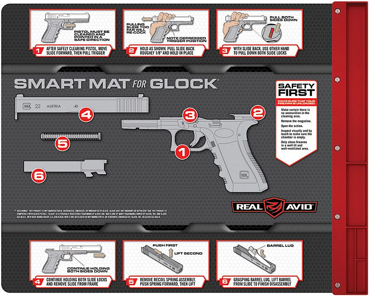 Real Avid Smart Mat for Glock Pistols