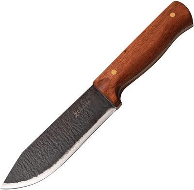 Elk Ridge Hunting Knife 5,5" Carbon Steel Wood Handle - 1